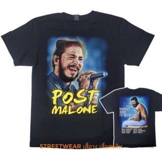 เสื้อยืด postmalone posty t shirts เสื้อ Oversize