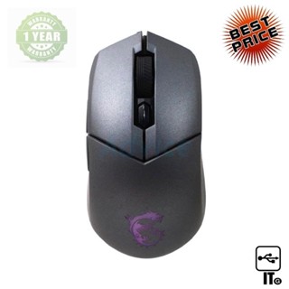 MOUSE MSI CLUTCH GM11 BLACK ประกัน 1Y เมาส์เกมมิ่ง เมาส์เล่นเกม เมาส์