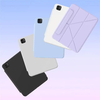 Powerful Magnetic Attraction with Multi-Support 2in1 Y-shaped Protective Case forAir4/5 Air11 2024 Gen10 Pro11M4 Air13