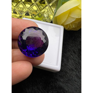 Lab Amethyst 19.00mm Purple gemstone Hardness 7