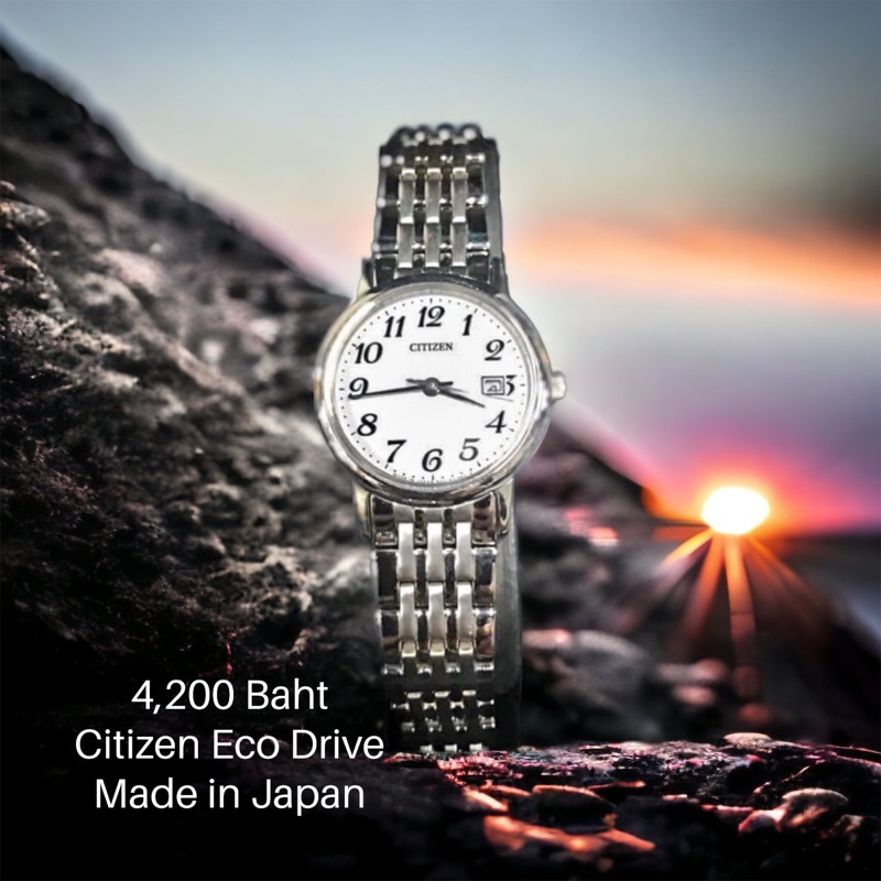 Citizen Eco Drive พร้อมกล่อง มีใบรับประกัน