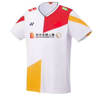 3D LOGO YONEX เสื้อกีฬาทีมชาติจีนสปอนเซอร์ รายการ TotalEnergies BWF World Championships 2023