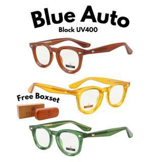 𝟵.𝟵ส่งEMS รีบสั่งก่อนหมดไว‼️[VISIBLE EYEWEAR]เลนส์กระจกแท้ Canaan 5408 BlueAuto Lens3in1 แว่นกรองแสงสีฟ้าออกแดดเปลี่ยนสี