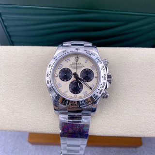 นาฬิกาข้อมือผู้ชาย #rolex Daytona  งาน: TOP SWISS  โรงงาน: Copy  Clean factory