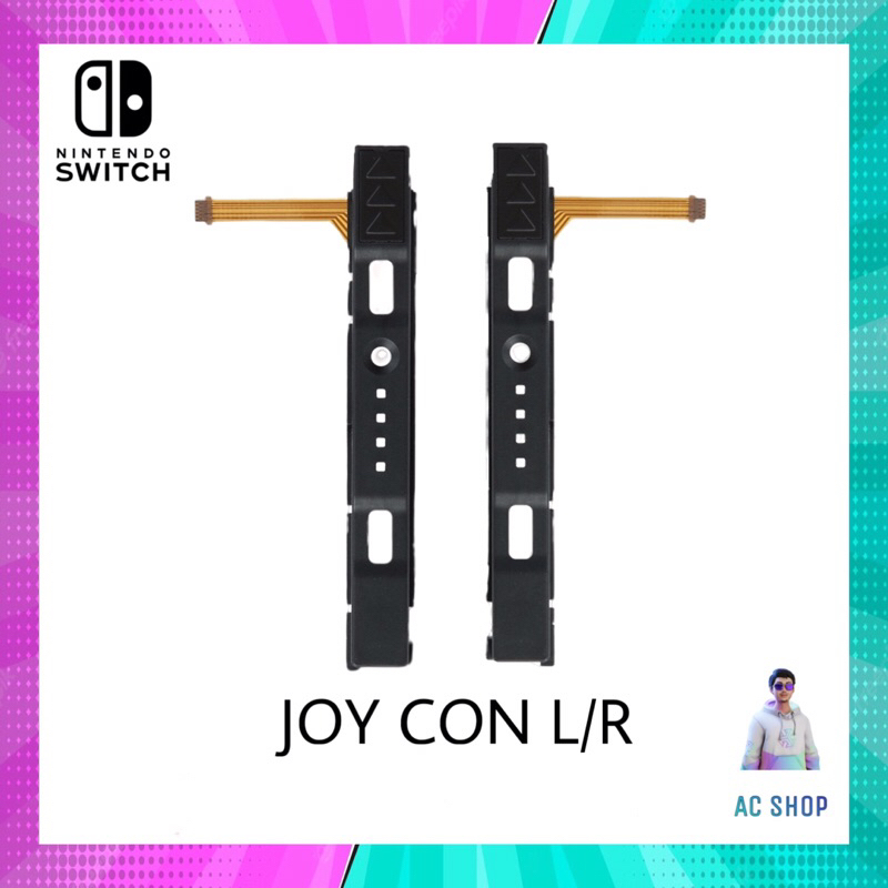 อะไหล่ nintendo switch รางสไลด์ ซ้าย ขวา เหมาะสําหรับ Joy con และ Nintendo Switch สินค้าในไทย จัดส่งภายใน 24 hr.