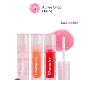 Charmiss Show Me Your Love Glitter Lip Gloss 2.5g. ลิปกลอสสีใส เนื้อกลอสบางเบา ไม่เหนียวเหนอะหนะ