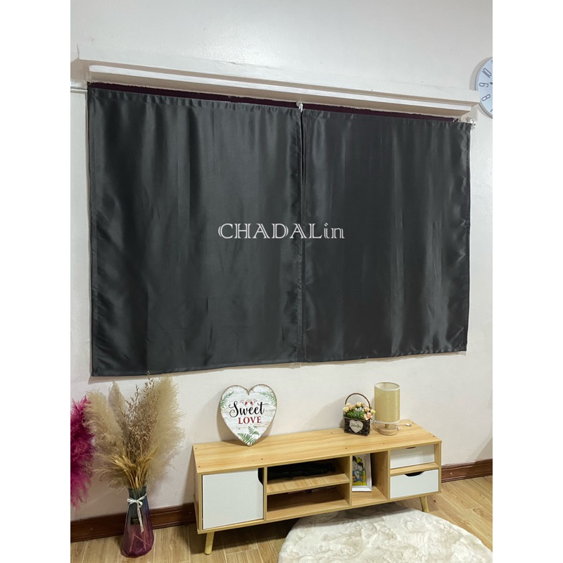 แนะนำ ผ้าม่าน [พร้อมส่ง] ผ้าม่านตีนตุ๊กแก ผ้าเกรด A เนือหนา กันแสงยูวี 95 -100% ไม่ต้องเจาะผนัง ลอกกาว ติดหนึบๆ (สั่งขนาดอื่นๆได้) ราคาพิเศษ มีเก็บเงินปลายทาง