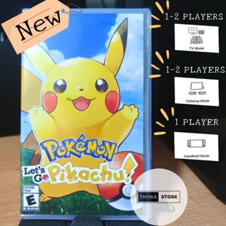 [*0* เพียง 1,244 บาท โค้ดส่วนลด 20DDSEP19] (มือ1) Nintendo Switch | Pokemon Lets Go Pikachu