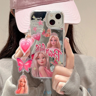 ❤️จัดส่งภายใน24ชม❤️เคสไอโฟน สำหรับ 11 14 for iPhone 13 12 Pro Max Soft Case กระจกเงา ป้องกันการตก เคสนิ่ม เคสโทรศ