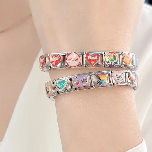 ชาร์ม Italian Charm Bracelet