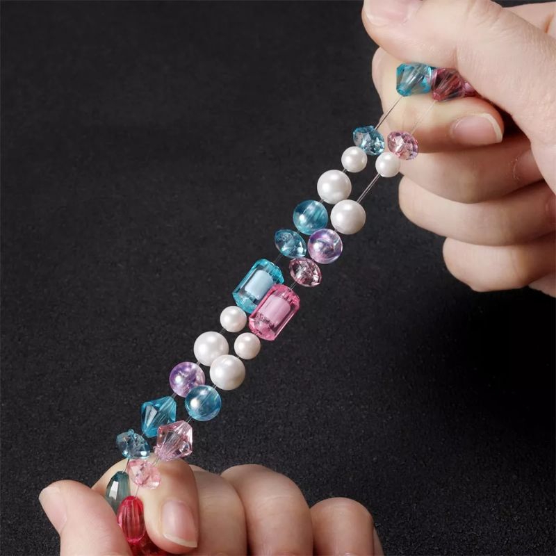 เอ็นยืดร้อยสร้อยคอกำไลข้อมือ 0.5-1.0 มิล สำหรับร้อยลูกปัดเครื่องประดับกำไลข้อมือสร้อยข้อมือสร้อยคอ ทำเครื่องประดับ