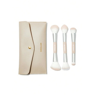 ✅PRE-ORDER✅ GLAM 101 FACE ESSENTIALS BRUSH SET WITH BAG