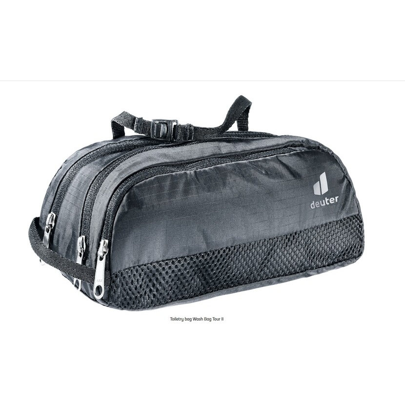 กระเป๋า deuter รุ่น Wash Center Lite II โลโก้ใหม่ ปี 2024 สีน้ำเงิน Wave Ink , สีส้ม Papaya Redwood