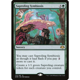 [MTG] Saproling Symbiosis [DMR] [GREEN] [RARE] [NORMAL] [ENG] (การ์ดเมจิค / Magic the Gathering)