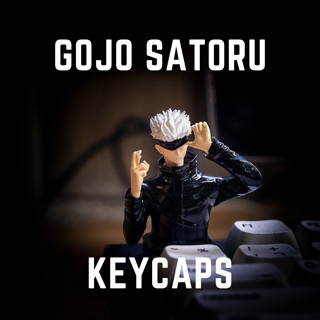 ส่งฟรี Artisan keycap Gojo satoru