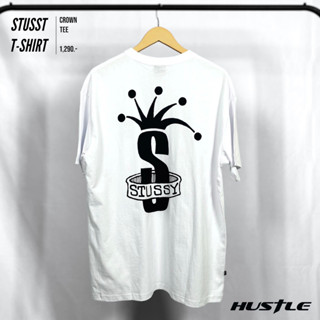 [Hustle.store]เสื้อยืด Stussy Crown Tee  มือ1ของแท้🇦🇺พร้อมส่ง‼️‼️‼️‼️‼️‼️‼️‼️