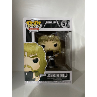 Funko Pop Metallica James Hetfield 57 กล่องมีรอยยับ