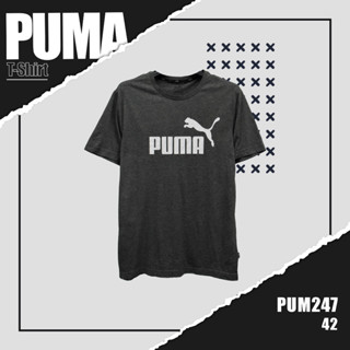  เเขนสั้น   PUMA (TSM-PUM-247) ผ้านิ่มใส่สบาย ระบายอากาศดี ใส่ได้ทั้งชายและหญิง