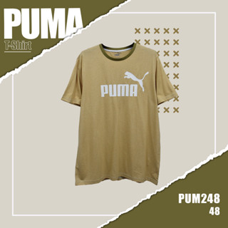 เสื้อยืดเเขนสั้น   PUMA (TSM-PUM-248) ผ้านิ่มใส่สบาย ระบายอากาศดี ใส่ได้ทั้งชายและหญิง