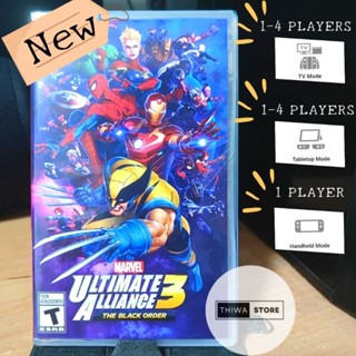 [*0* เพียง 1,192 บาท โค้ดส่วนลด 20DDSEP19] (มือ1) Nintendo Switch | Marvel Ultimate Alliance 3