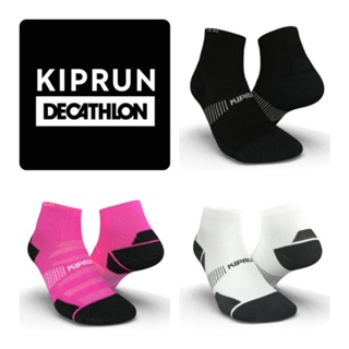 Decathlon Kiprun Mid Thick Ankle Running Socks ถุงเท้าวิ่ง ถุงเท้าหุ้มข้อ ถุงเท้าหุ้มข้อเนื้อผ้าหนา รุ่น Run 900 ถุงเท้า