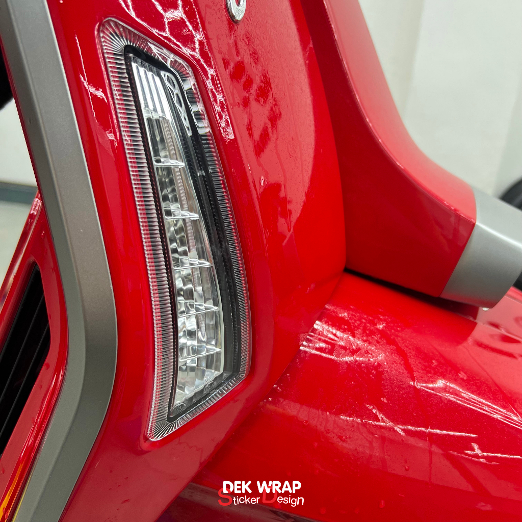 Lambretta G350 ฟิล์มกันรอยไฟเลี้ยวหน้าหลังแลมเบรตต้า - รูปที่ 2