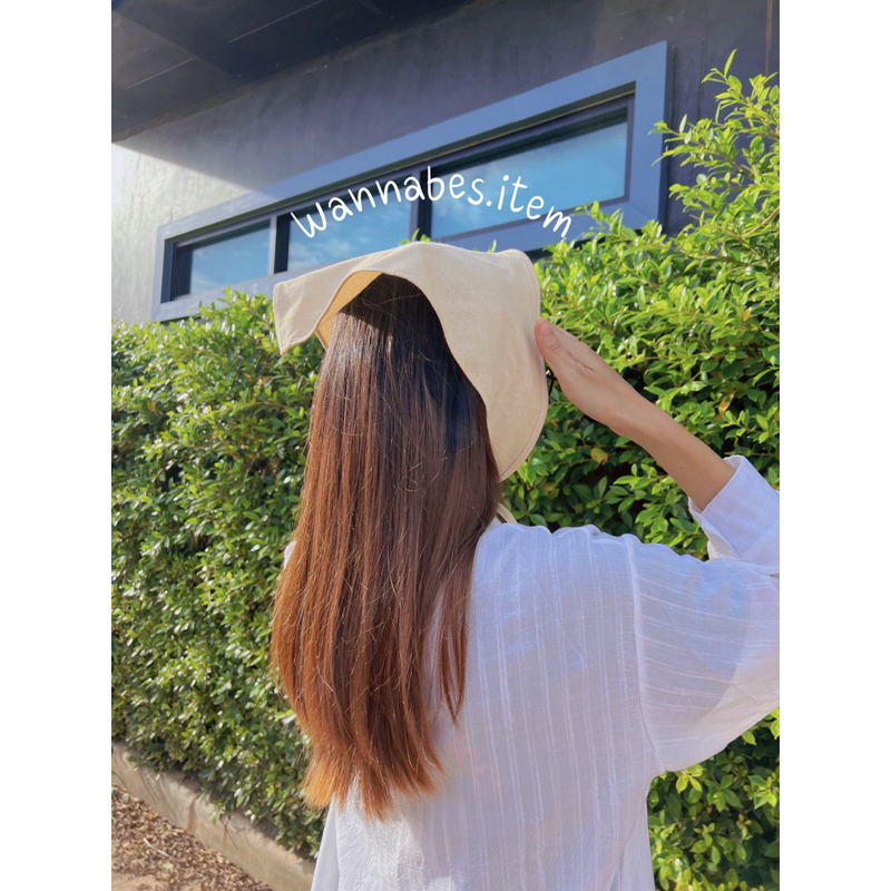 ผ้าโพกผมสามเหลี่ยม ผ้าฝ้ายนิ่ม พร้อมส่ง
