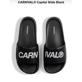 แท้ 🖤  รองเท้าแตะ CARNIVAL® Capital Slide ของใหม่ พร้อมกล่อง