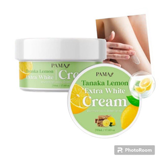 ครีม  PAMA Tanaka lemon Extra White Cream 250g.