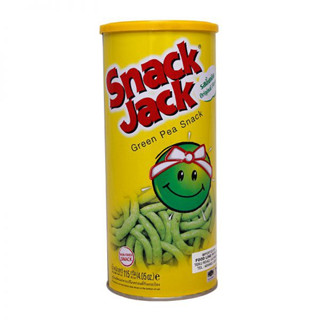 Snack Jack สแน็คแจ็คกระป๋อง  ถั่วลันเตาอบกรอบ รสดั้งเดิม