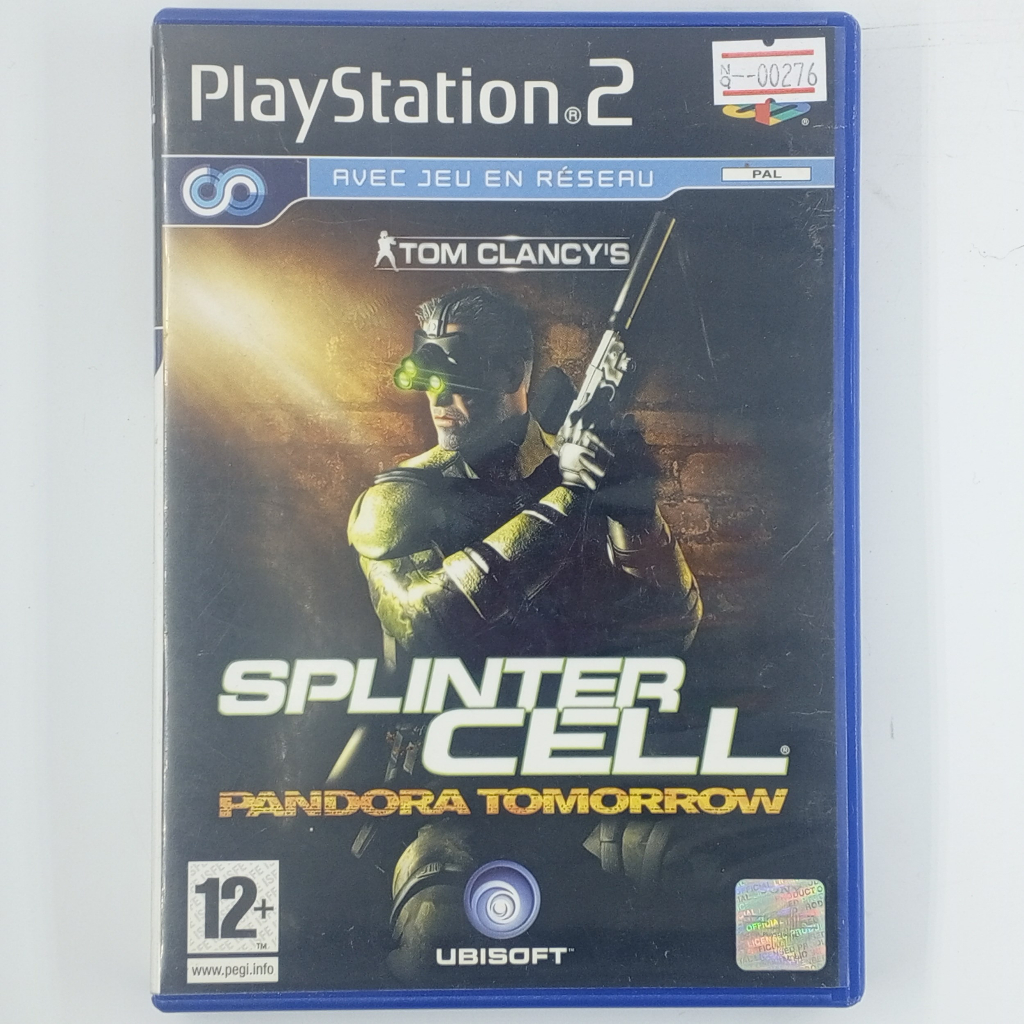 [00276] Tom Clancy's Splinter Cell : Pandora Tomorrow (PAL)(PS2)(USED) แผ่นเกมแท้ มือสอง !!