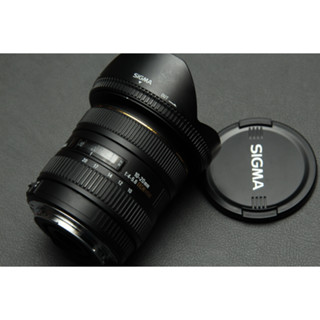 CANONเลนส์SIGMA EX10-20 mm.F4-5.6 DC HSM For CANON MADE IN JAPAN เลนส์WILDมุมกว้างภาพคมสวยสภาพ95% รับประกันเลนส์ 7 วัน