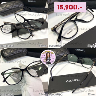 👜: New!! Chanel Eyewear 0CH3408 54 mm.‼️ก่อนกดสั่งรบกวนทักมาเช็คสต๊อคก่อนนะคะ‼️