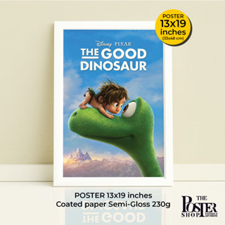 The Good Dinosaur Poster (2015) ไดโนเสาร์เพื่อนรัก ตัวละครก็น่ารักสุดๆ  ภาพขนาด 13x19 นิ้ว