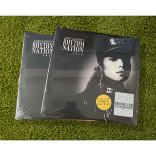 แผ่นเสียง JANET JACKSON Rhythm Nation 1814 (Colored Vinyl) Vinyl 2LP limited edition แผ่นสีเงิน ของใหม่ในซีล พร้อมส่ง