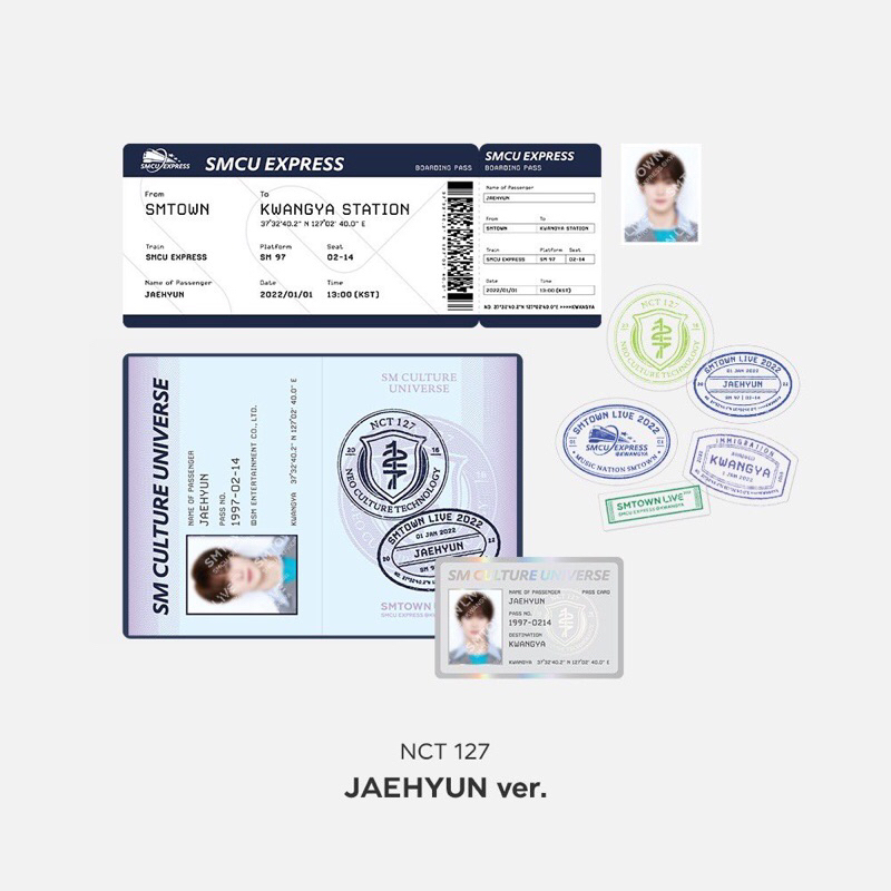 Smcu - passport set🤍