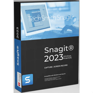 [P53] Techsmith Snagit 2023 | สแน็ก อิท💥เวอร์ชัน v2023💥โปรแกรมบันทึกหน้าจอ จับภาพหน้าจอ ทำสื่อการสอน