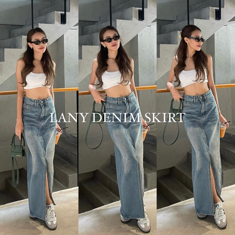 JARIN | LANY DENIM SKIRT กระโปรงยีนส์ของตัวแม่ รูปที่ 7