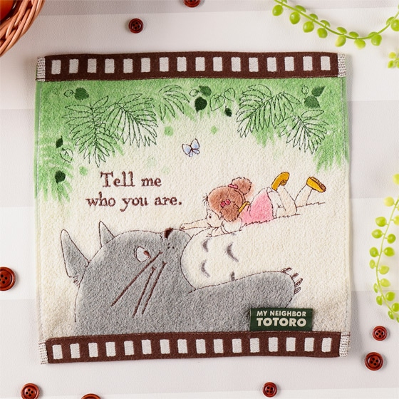 Ghibli Totoro / Kiki's Delivery Service ผ้าขนหนู ลายแผ่นฟิล์ม สินค้าญี่ปุ่น