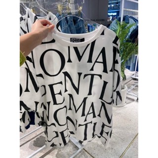 GENTLEWOMAN BLOCK T-SHIRTของแท้100%#ไม่แท้ยินดีคืนเงิน