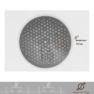 MUVNA P'duality Puck screen 58.35mm แผ่นกระจายน้ำคุณภาพสูง ช่วยให้การสกัดกาแฟดีขึ้น (Premium grade)