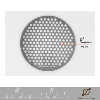 MUVNA P'duality Puck screen 58.35mm แผ่นกระจายน้ำคุณภาพสูง ช่วยให้การสกัดกาแฟดีขึ้น (Premium grade)