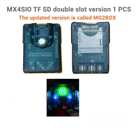 PS2 MX4SIO 128 GB โหลดเกมส์เร็วกว่า USB พร้อม MEMBOOT ใส่สูตรโกงเกมส์ PS2 ได้ เล่น EMU และ PS1 ได้