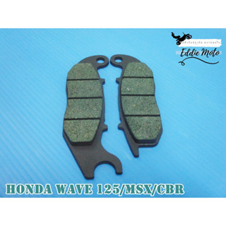 HONDA WAVE125 MSX CBR DISC BRAKE PADS  // ผ้าดิสเบรก