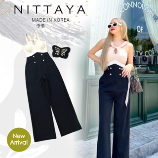 Lalisa999 ราคาถูกที่สุด!! NITTAYA จั๊ม ทรีโทนขายาว สายเป็นสายไขว่รูด