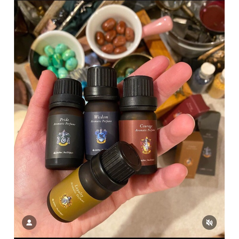 Aroma Stone Set - Harry Potter Refill เซตคู่หิน และน้ำหอม 1 กลิ่น Hogwarts Houses Aroma Stone Set  แ