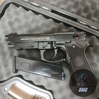 **จัดส่งฟรี**Beretta M9A1 WE สีดำ (Full Auto)