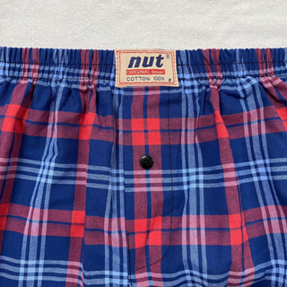 ลาย F086 บ๊อกเซอร์ (FREESIZE) Nut Boxer ผ้าเชิ้ต ไม่มีตะเข็บ ผ้าคอตตอน100% ​cotton​ กางเกงบ๊อกเซอร์ทรงเกาหลี