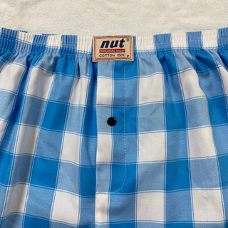 ลาย F091 บ๊อกเซอร์ (FREESIZE) Nut Boxer ผ้าเชิ้ต ไม่มีตะเข็บ ผ้าคอตตอน100% ​cotton​ กางเกงบ๊อกเซอร์ทรงเกาหลี