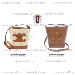 👜: New!! Balenciaga Small Bucket Cuir Triomphe Bag‼️ก่อนกดสั่งรบกวนทักมาเช็คสต๊อคก่อนนะคะ‼️